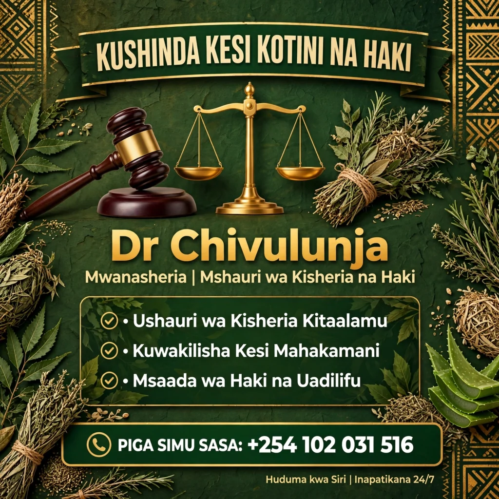POWERFUL WITCH DOCTOR CHIVULUNJA ☎️+254102031516 FOR QUICK RELIABLE SOLUTIONS THAT WORK. Mganga wa Mapenzi, Mganga wa Kienyeji, Mganga,, Sangoma – Powerful Best Traditional Medicine Man and Astrologer - POWERFUL WITCH DOCTOR CHIVULUNJA ☎️+254102031516 FOR QUICK RELIABLE SOLUTIONS